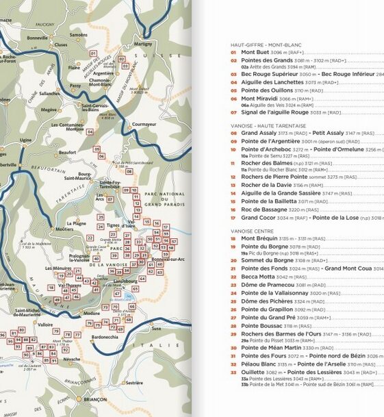Alternative view of 100 sommets des Alpes du Nord - Randonnées sauvages à 3 000 mètres