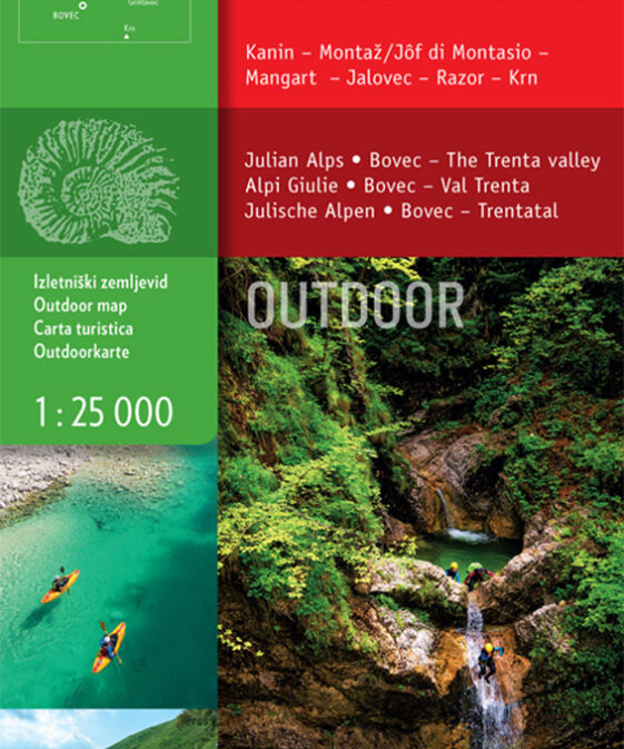 Bovec-Trenta 1:25'000