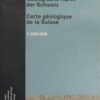 Geologische Karte der Schweiz 1:500'000