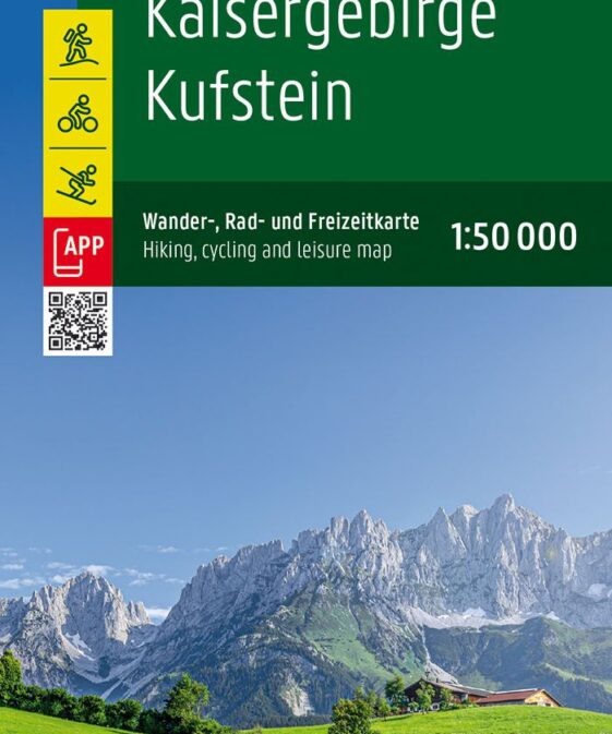 Kufstein, Kaisergebirge, Kitzbühel 1: 50 000, WK 301