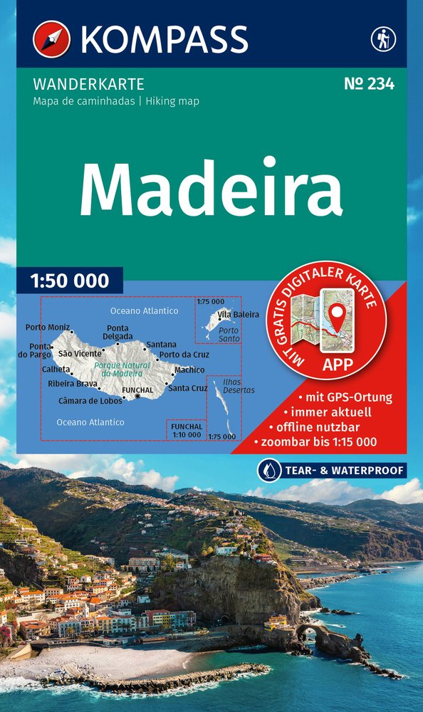 Madeira 1: 50'000