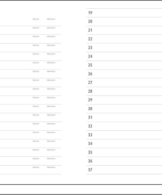 Alternative view of Mein Tourenbuch