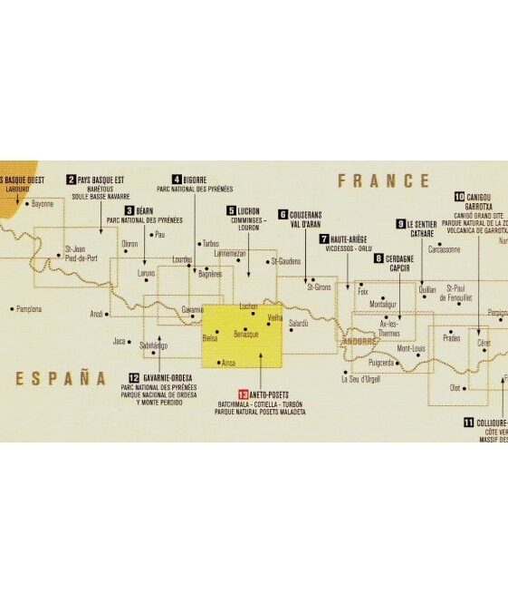 Alternative view of aneto-posets 1: 50'000