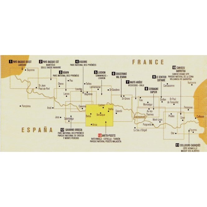 aneto-posets 1: 50'000 – Bild 2
