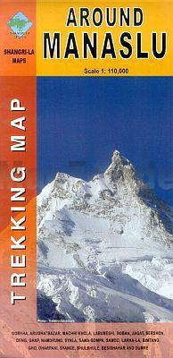 Around MANASLU 1:110 000
