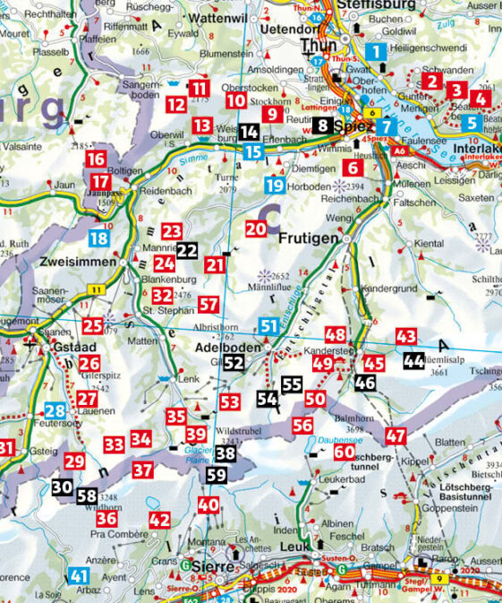 Alternative view of Berner Oberland West