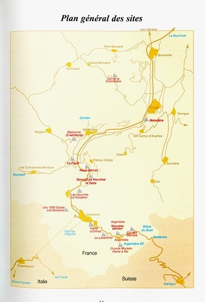 Alternative view of Les Blocs de la Région de Chamonix