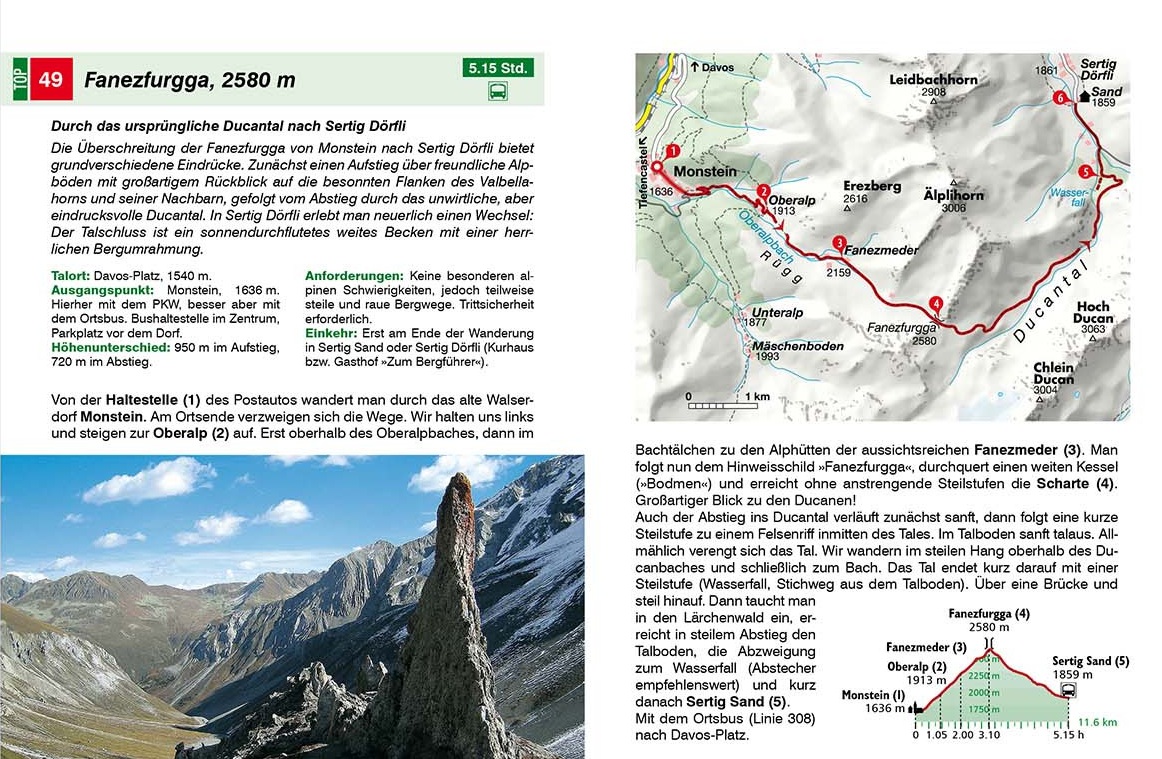 Davos Prättigau - Die schönsten Tal- und Höhenwanderungen – Bild 4