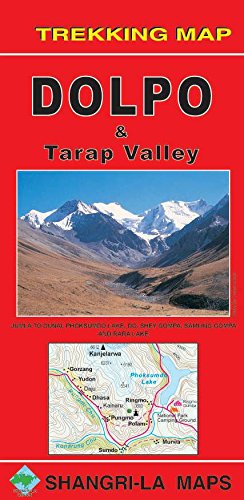 Dolpo & Tarap Valley 1: 200 000