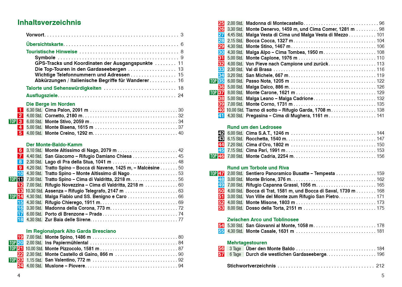 Gardaseeberge - 57 Touren rund um Gardasee und Ledrosee – die schönsten Tal- und Höhenwanderungen – Bild 3