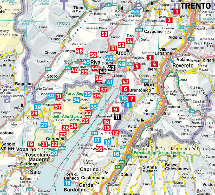Gardaseeberge - 57 Touren rund um Gardasee und Ledrosee – die schönsten Tal- und Höhenwanderungen – Bild 2