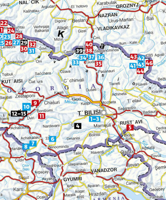 Georgien - 48 Touren im Kleinen und Grossen Kaukasus rund um Tblissi - Image 4
