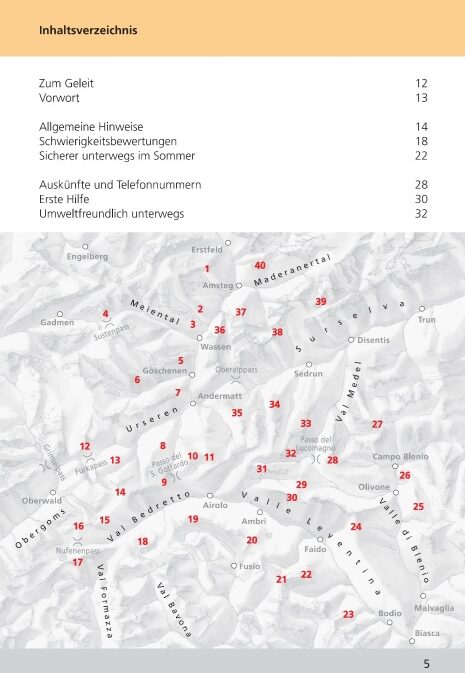 Alternative view of Gotthard - Alpinwandern / Gipfelziele