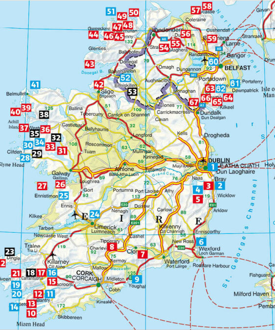 Alternative view of Irland mit Nordirland
