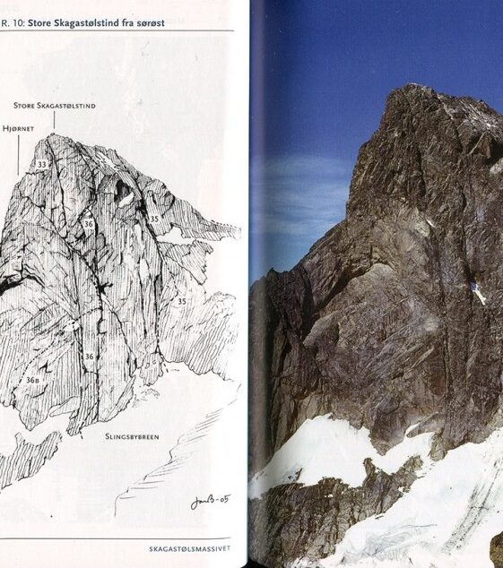 Alternative view of Klatrefører for Jotunheimen