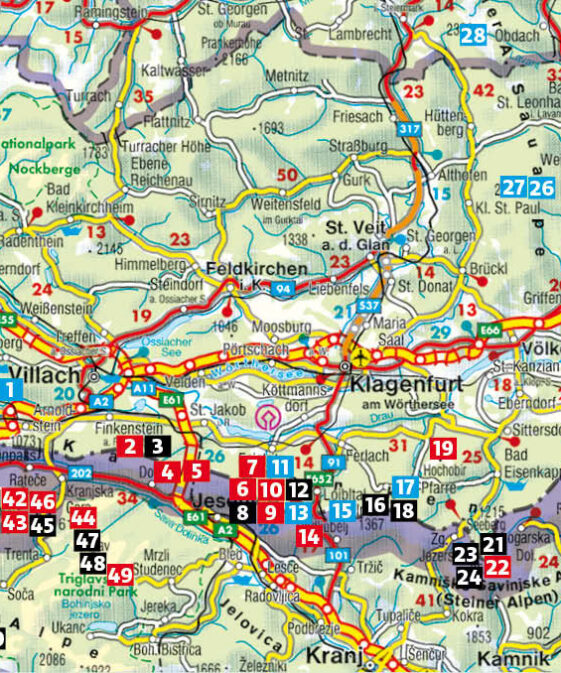 Alternative view of Kärnten Süd - 50 Skitouren