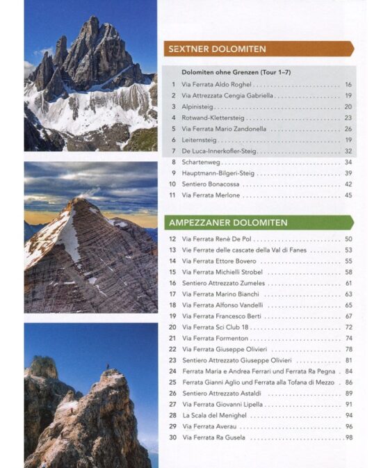 Klettersteigatlas Südtirol - Dolomiten - Gardasee – Bild 3
