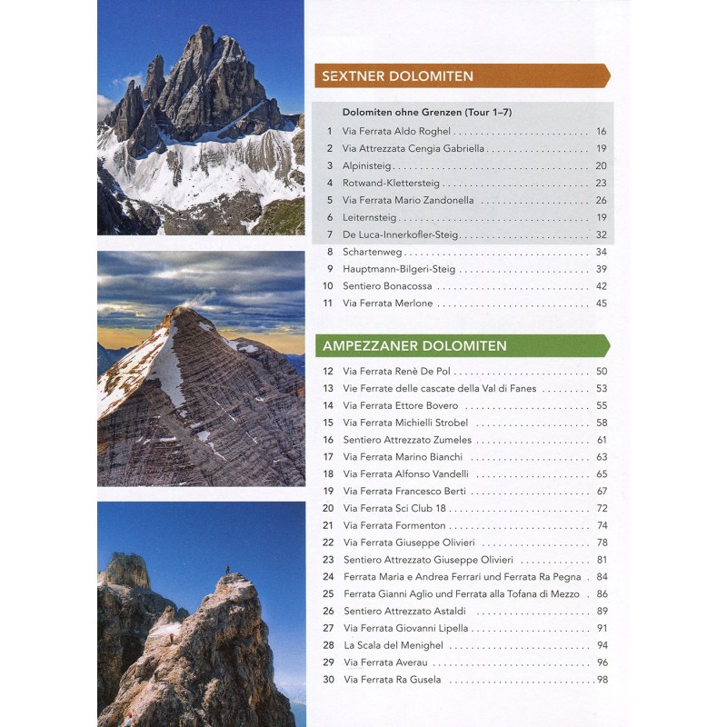 Klettersteigatlas Südtirol - Dolomiten - Gardasee – Bild 3