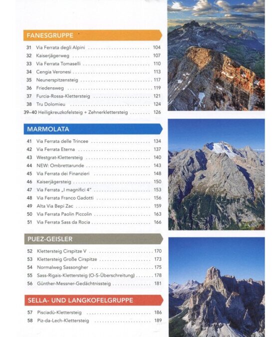 Klettersteigatlas Südtirol - Dolomiten - Gardasee – Bild 4
