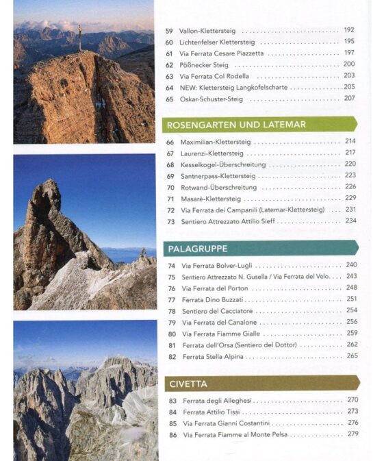 Klettersteigatlas Südtirol - Dolomiten - Gardasee – Bild 5
