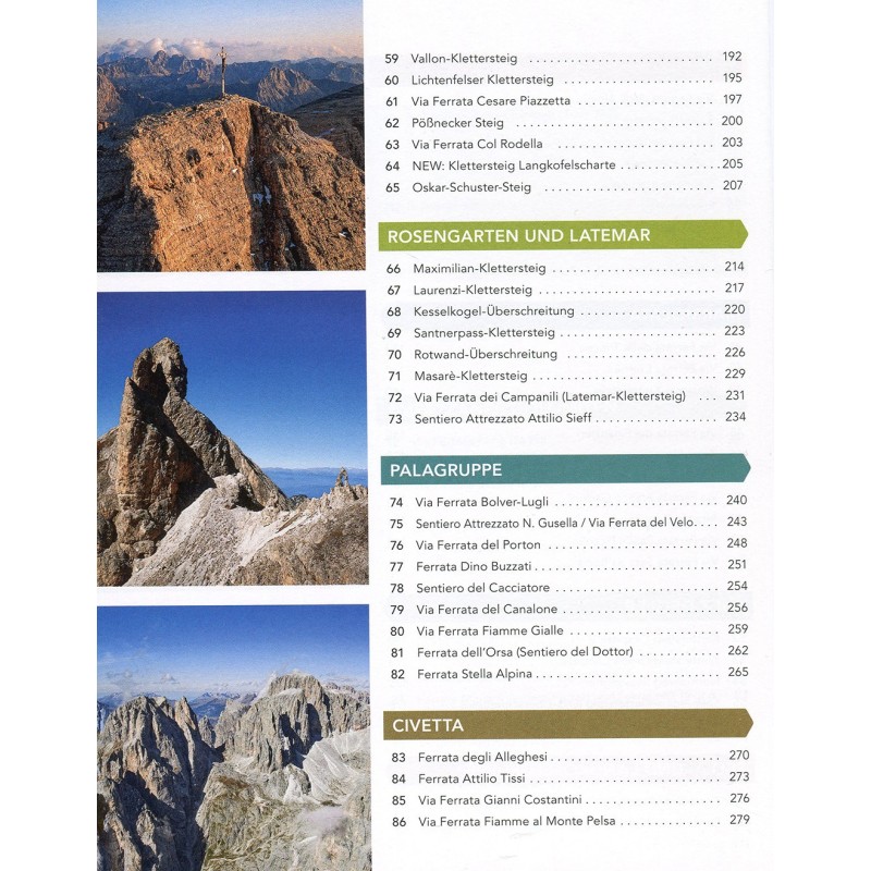 Klettersteigatlas Südtirol - Dolomiten - Gardasee – Bild 5