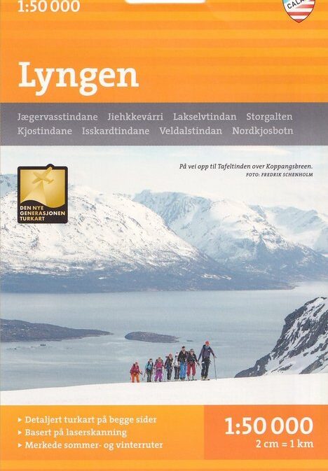 Lyngen turkart 1:50'000