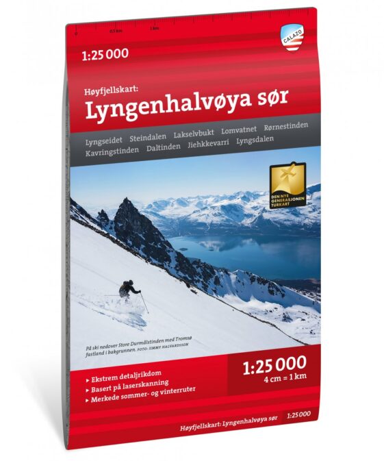 Lyngenhalvøya Sør 1:25'000