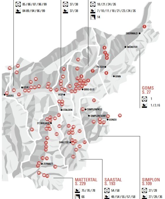 Alternative view of Kletterführer/Climbing Guide Oberwallis
