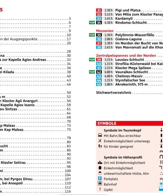 Alternative view of Peloponnes - Die schönsten Küsten- und Bergwanderungen