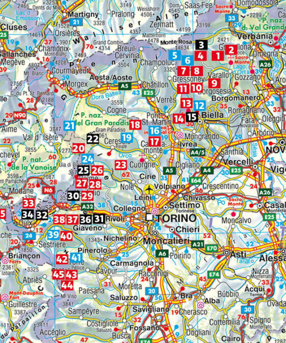 Alternative view of Piemont Nord