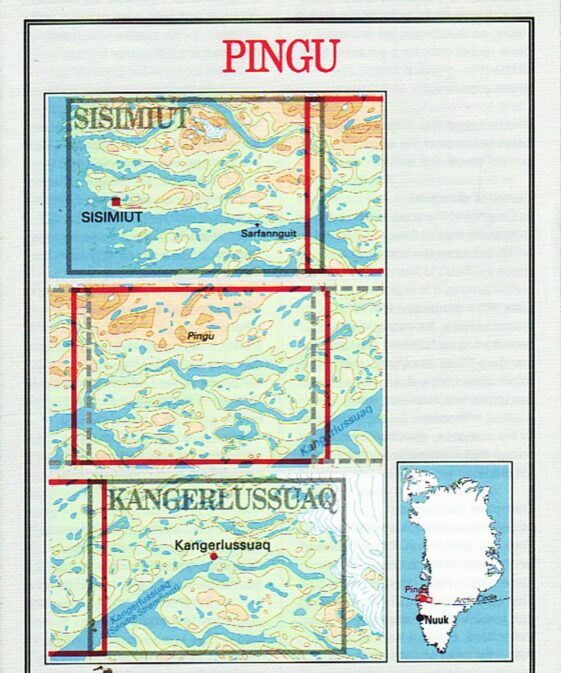 Pingu West Greenland 1:100'000