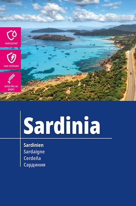 sardinien sardinia 1: 200'000