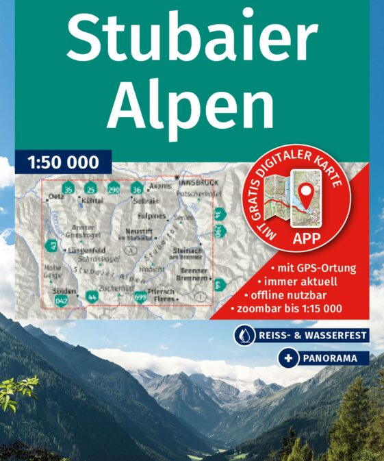 Stubaier Alpen 1:50`000 WK 83