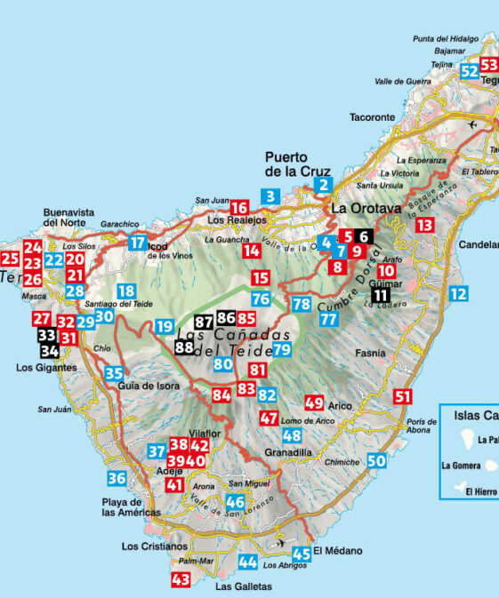 Alternative view of Teneriffa - 88 Touren auf der »Insel der Glückseligen« – die schönsten Küsten- und Bergwanderungen