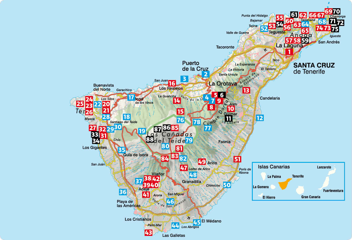 Teneriffa - 88 Touren auf der »Insel der Glückseligen« – die schönsten Küsten- und Bergwanderungen – Bild 2