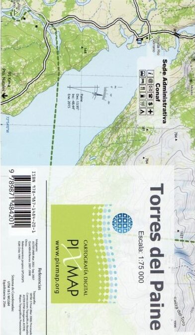 Torres del Paine 1: 75'000