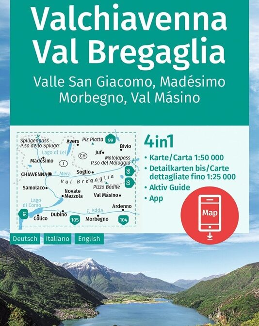ValChiavenna Val Bregaglia WK 92 1: 50 000