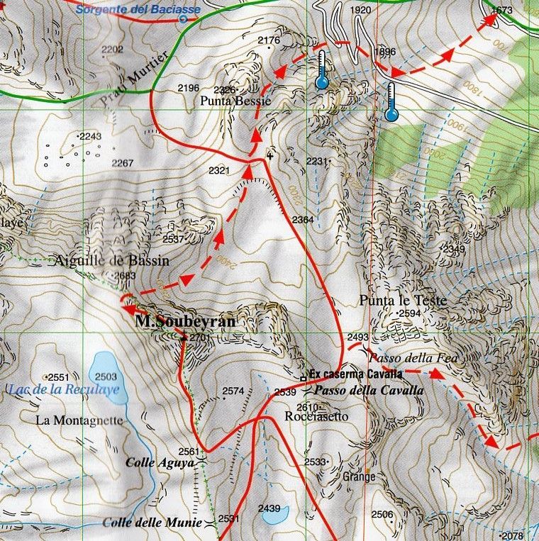 Valle Maira carta scialpinistica 1:25'000 - Image 2