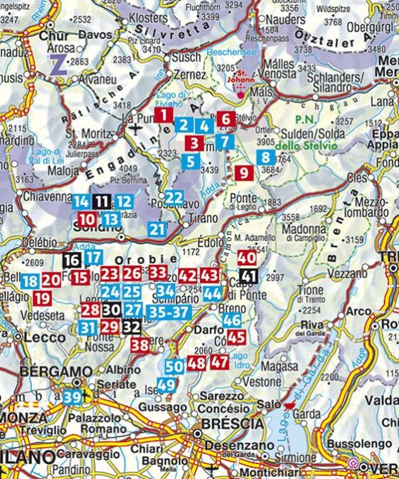Alternative view of Veltlin - Bergamasker Alpen