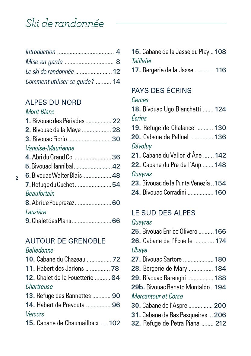 SKI DE RANDONNEE - Les plus belles cabanes et refuges non gardés du Mont-Blanc à la Méditerranée - Image 3