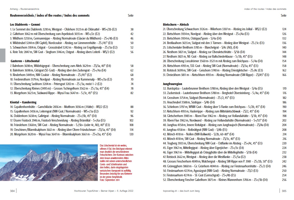 Hochtouren Topoführer Berner Alpen – Bild 3