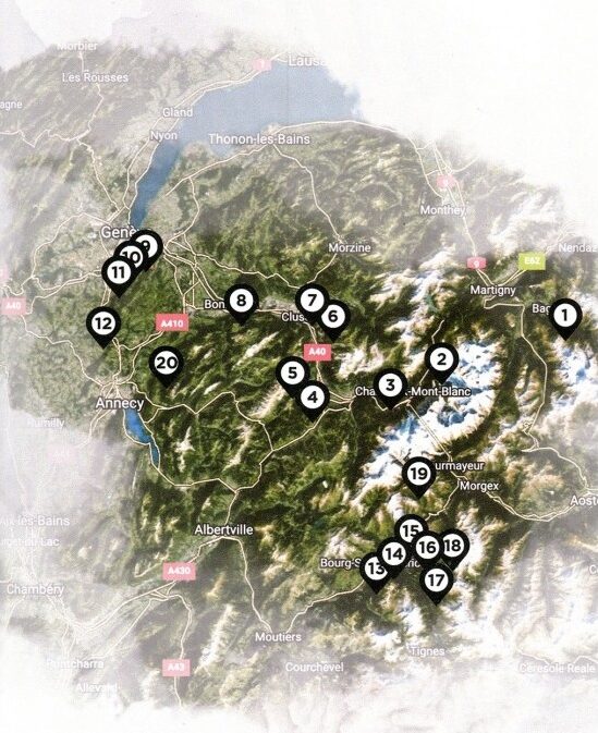 Alternative view of DIAMANTS BRUTS - blocs autour du Mont-Blanc