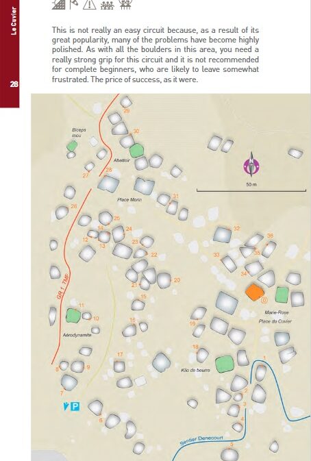 Alternative view of Fontainebleau Climbs - The finest Bouldering and Circuits