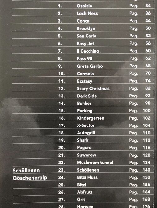 Alternative view of Gottardo Boulder + Schöllenen + Göschenen