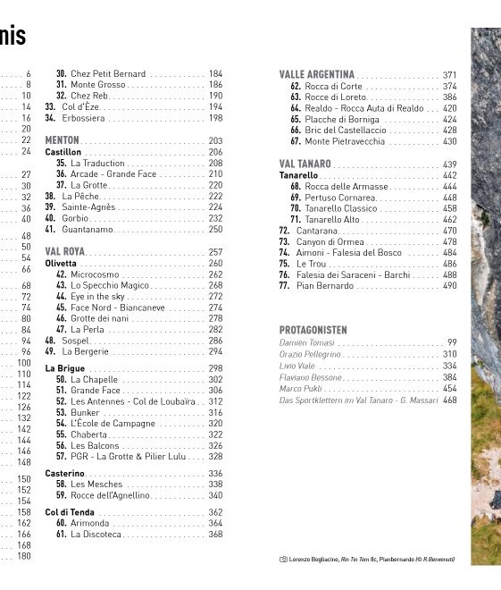 Alternative view of Salzige Routen - Klettern vom ligurischen Hinterland bis zur Côte d’Azur