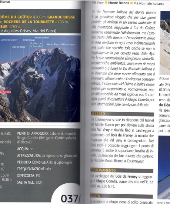 Alternative view of Monte Bianco - Val Veny e Val Ferret