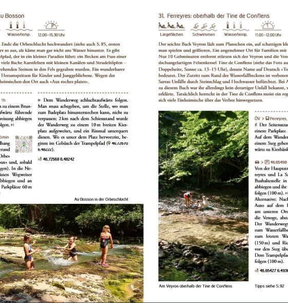 Alternative view of Wild und frisch – Romandie: Die schönsten Badeplätze an Seen, Flüssen und Wasserfällen