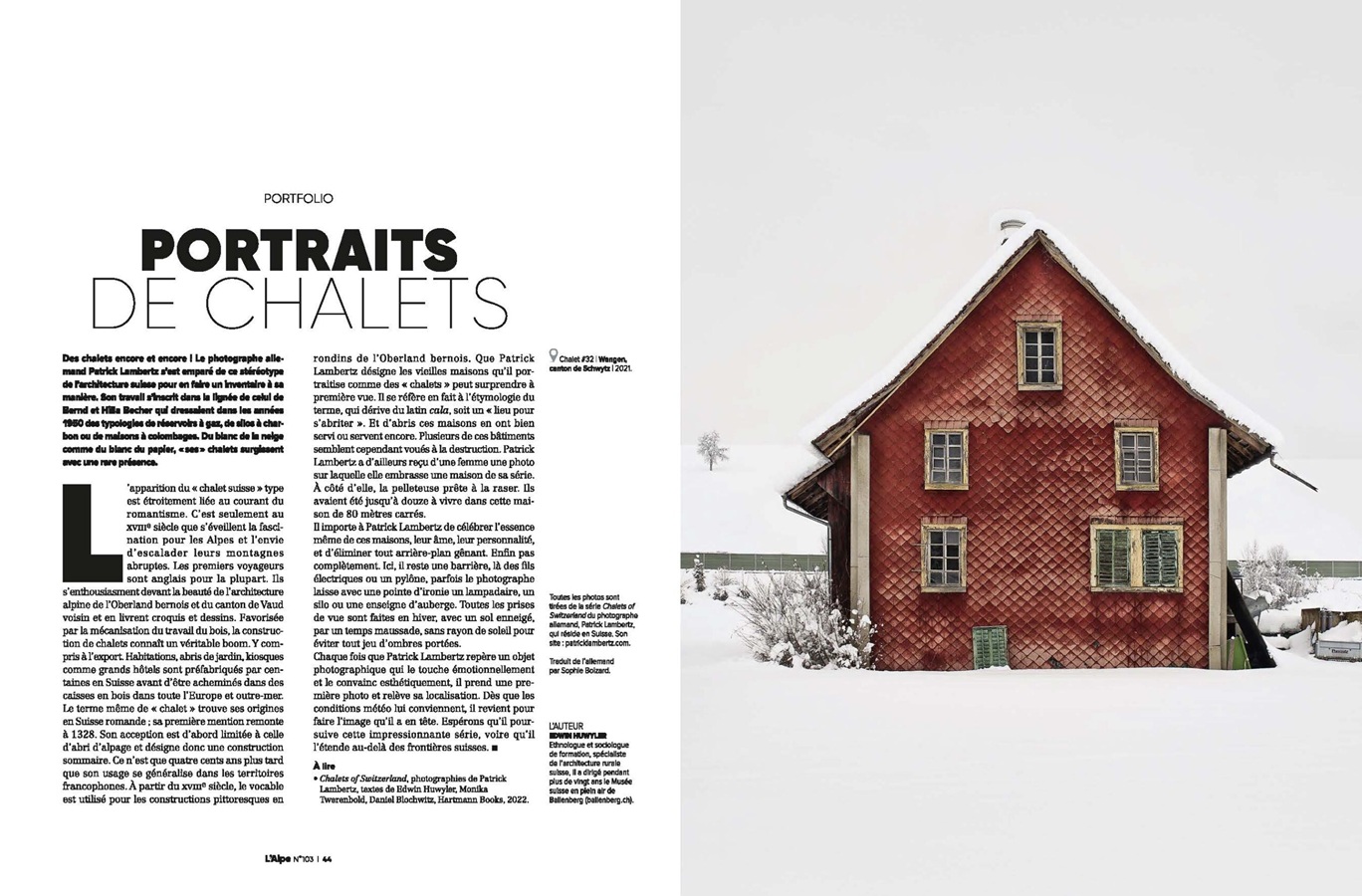 L’Alpe 103 – Architectures – Bild 3