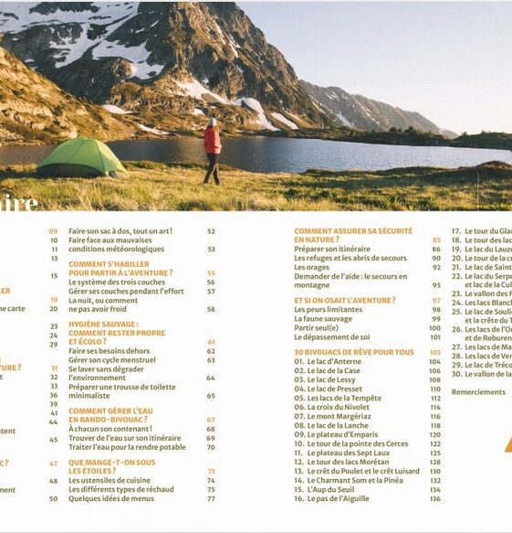 Alternative view of Rando Bivouac dans les Alpes