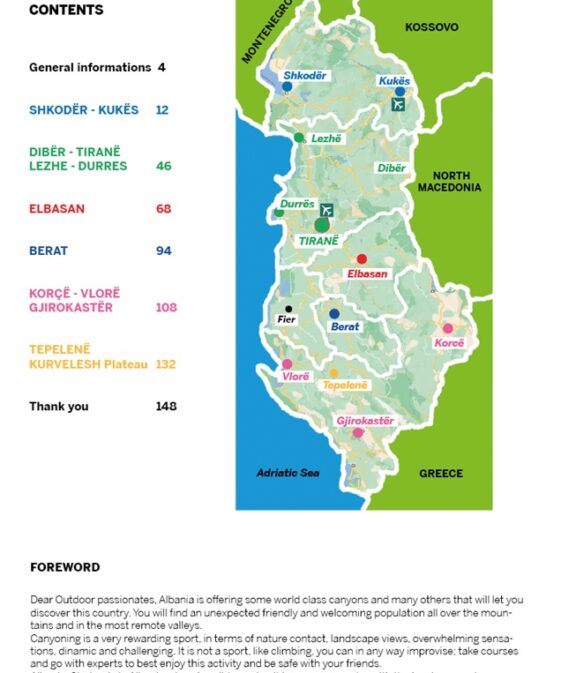 Alternative view of Albania Canyoning